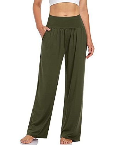 Women's Casual Loose Wide Leg Comfort Pants Yoga Sweatpants