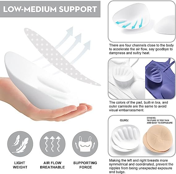 Sports Bras for Women Quick-Dry Padded Wirefree Workout Crop Cute Tank